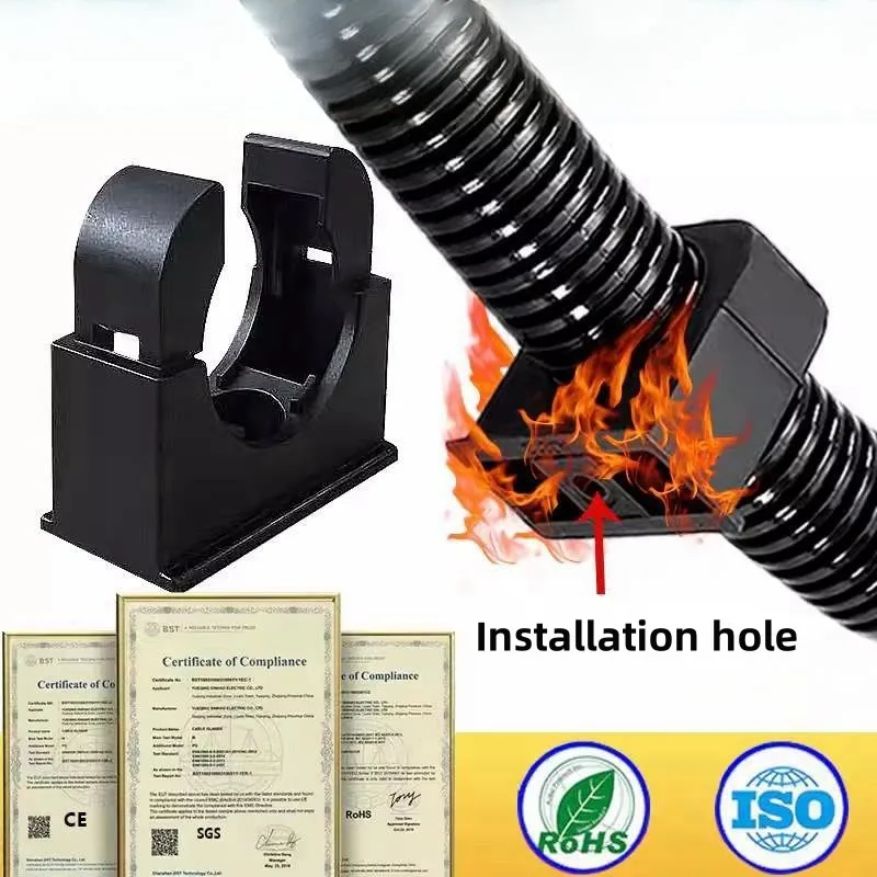 Drain Pipe Clip - 10 stks Plastic pijp clip Balg