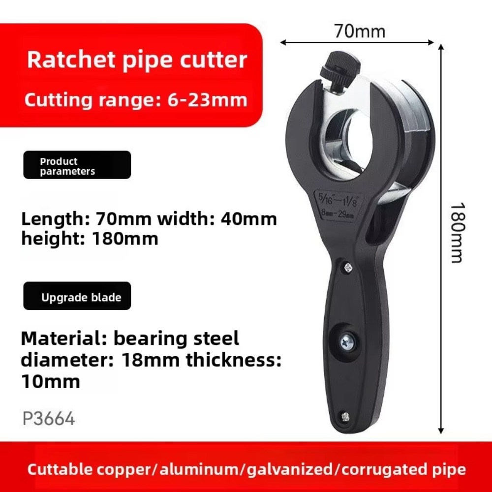 Ratschetbuis- en pijpsnijder v - Pipe Cutter Ratchet recensie en prijs