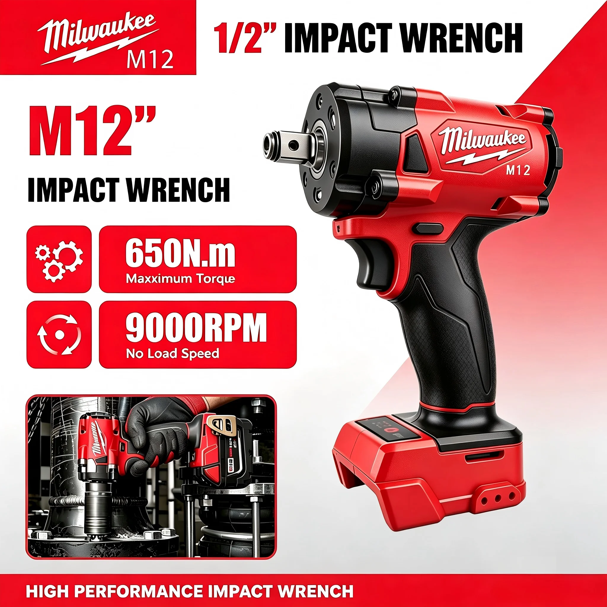 Milwaukee M12 1/2' M18 FUEL Bo - Milwaukee Drill M12 Fuel recensie en prijs