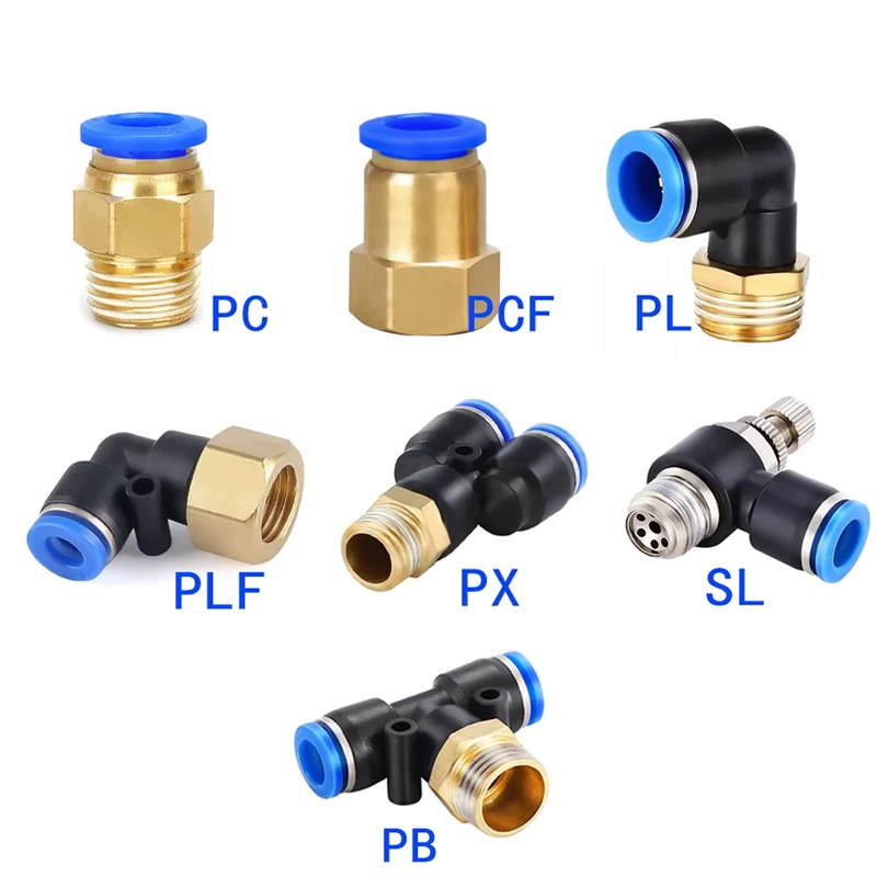 1 STKS Pneumatische Snelkoppel - Compression Fitting Brass recensie en prijs