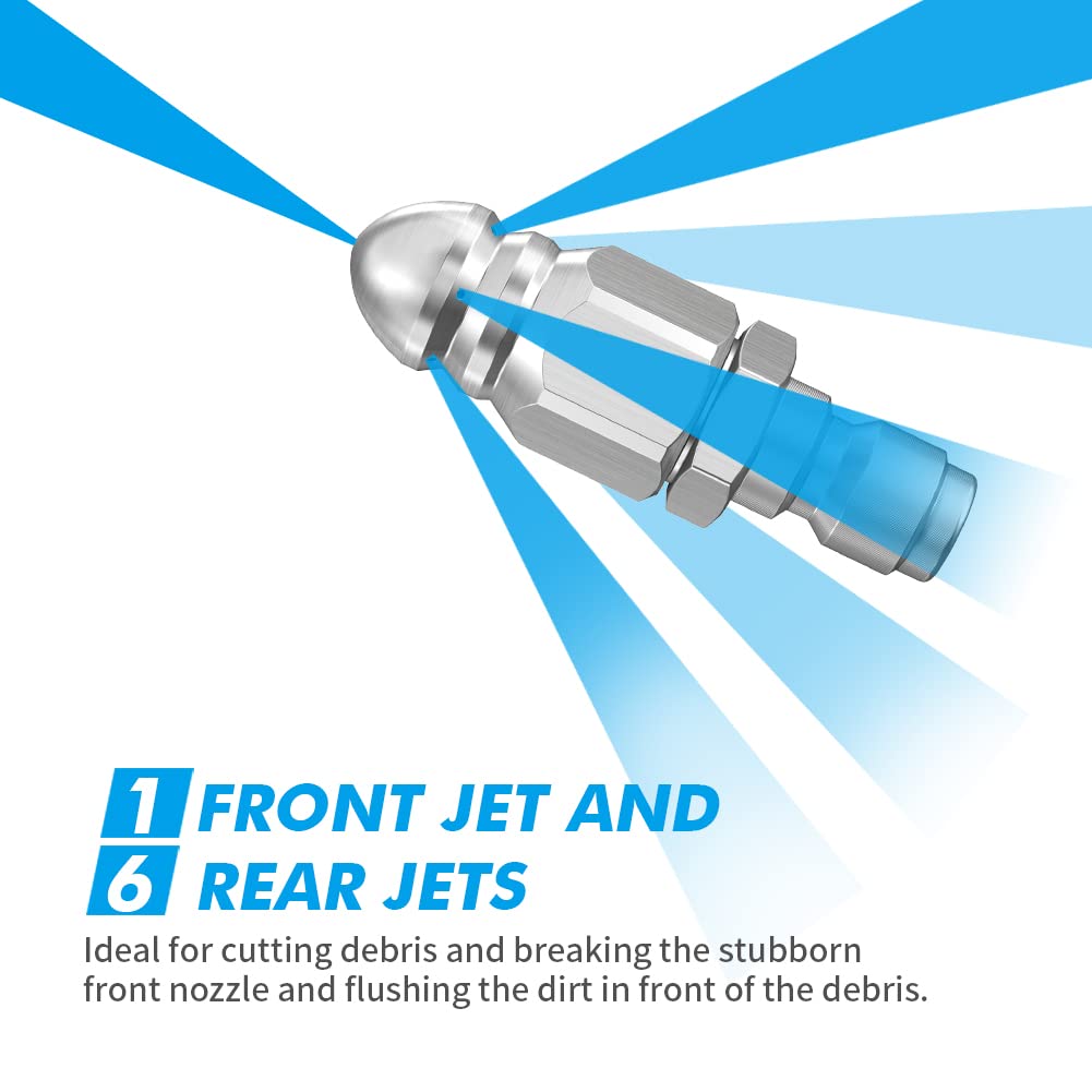 Waterstraal hogedruksproeier m - Drain Pipe Clip recensie en prijs
