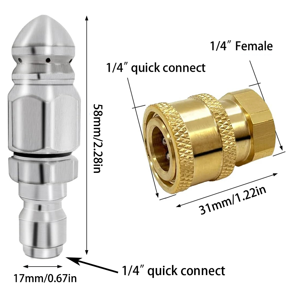 Waterstraal hogedruksproeier m - Drain Pipe Clip recensie en prijs