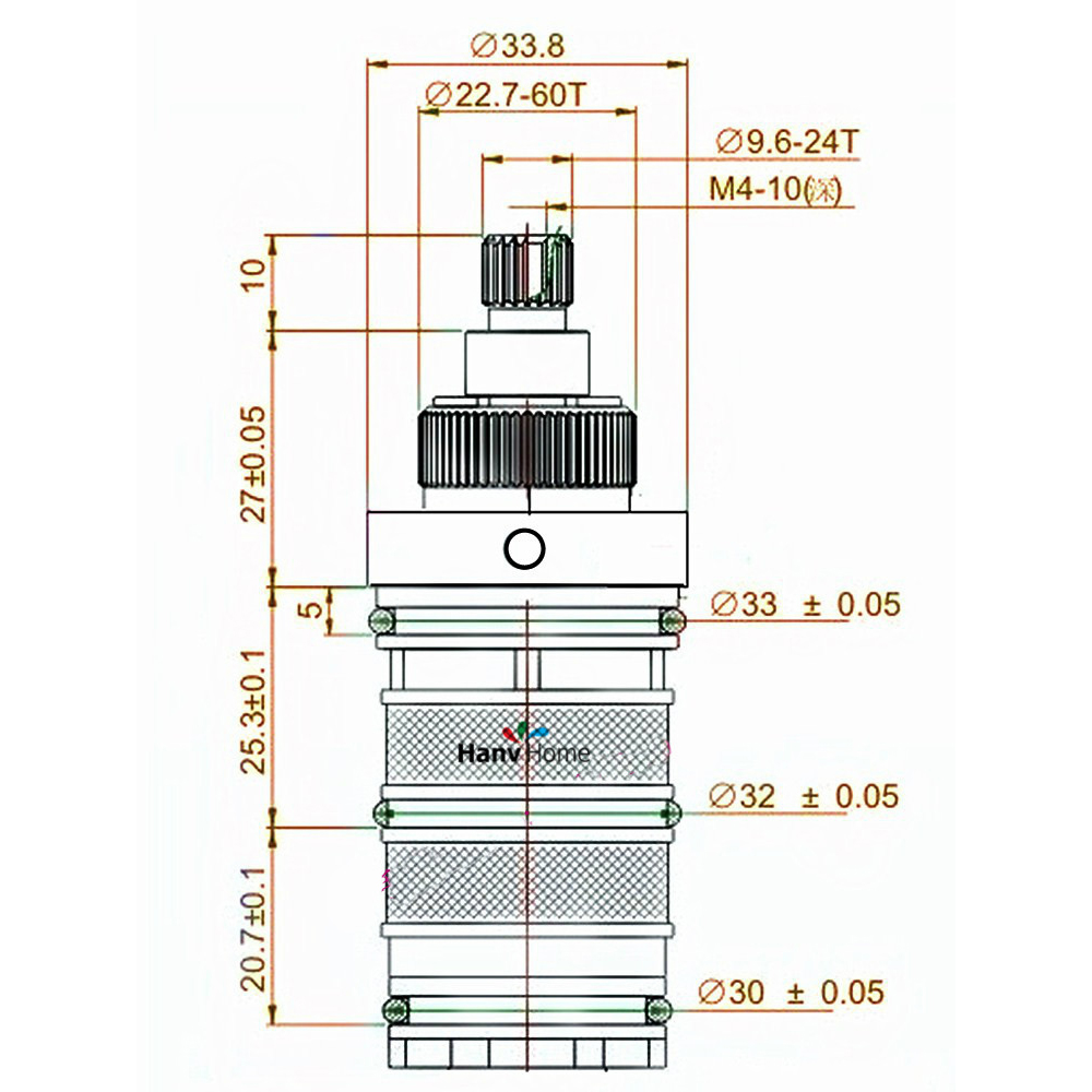 Aodeyi Thermostatische Spool K - Shower Valve Cartridge recensie en prijs
