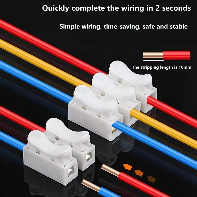 50 stks Push Quick Wire Kabel  - Push Fit Connector recensie en prijs